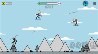 火柴人勇者之戰(zhàn) v1.1.0 無限鉆石版