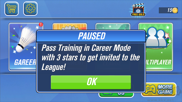 真人羽毛球3D v1.07漢化版