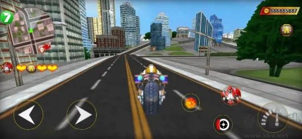 摩托機(jī)器人射擊戰(zhàn)爭 v1.17 無限金幣版