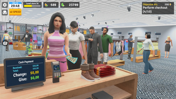 服裝店模擬器 v1.62 漢化版