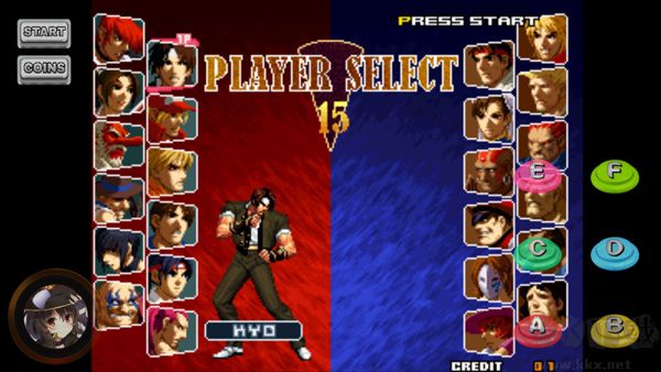 拳皇VS街霸v1.74中文版