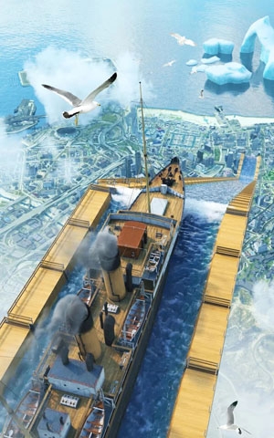 船舷梯跳躍最新版(Ship Ramp Jumping)