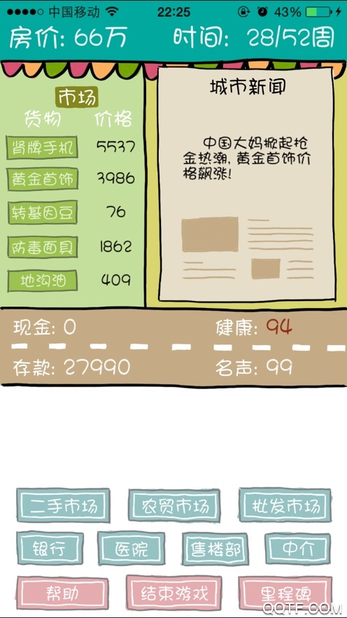 屌絲買房記：無限金錢版
