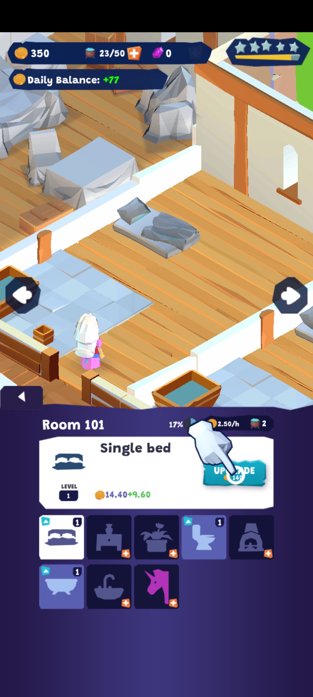 《Idle Inn Tycoon：放置旅館大亨Mod版》