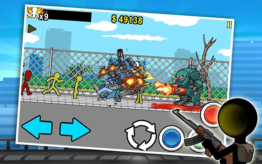 火柴人突擊游戲Anger of Stick 2手機(jī)版