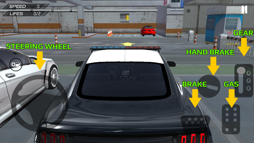 警車停車與駕駛游戲安卓版
