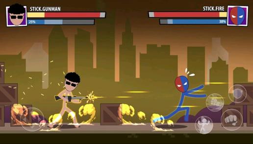 假面火柴人超級英雄游戲