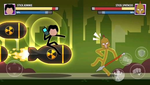 假面火柴人超級英雄游戲