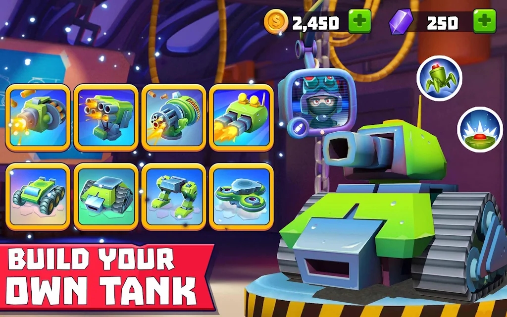 官方版實時多人坦克游戲TanksALot