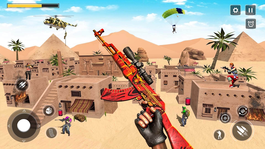 現(xiàn)代反恐精英射擊游戲：Commando Critical Strike