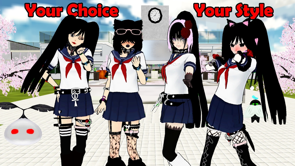《女子校園模擬器3D多人沙盒》