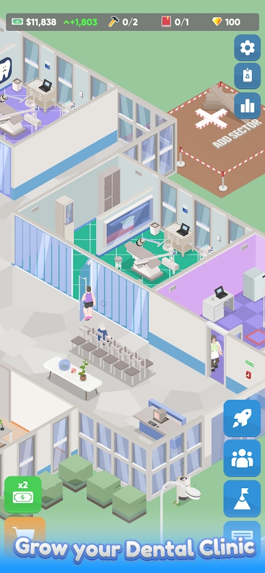 Idle Dentist無限金幣版