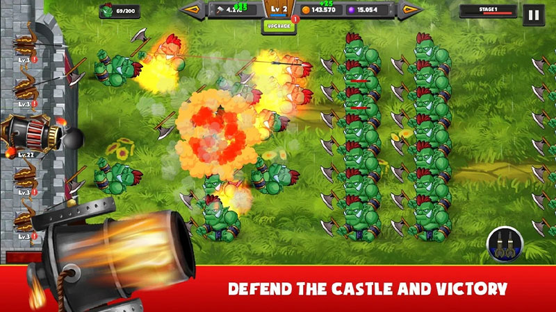 Monster Defender：城堡防御游戲