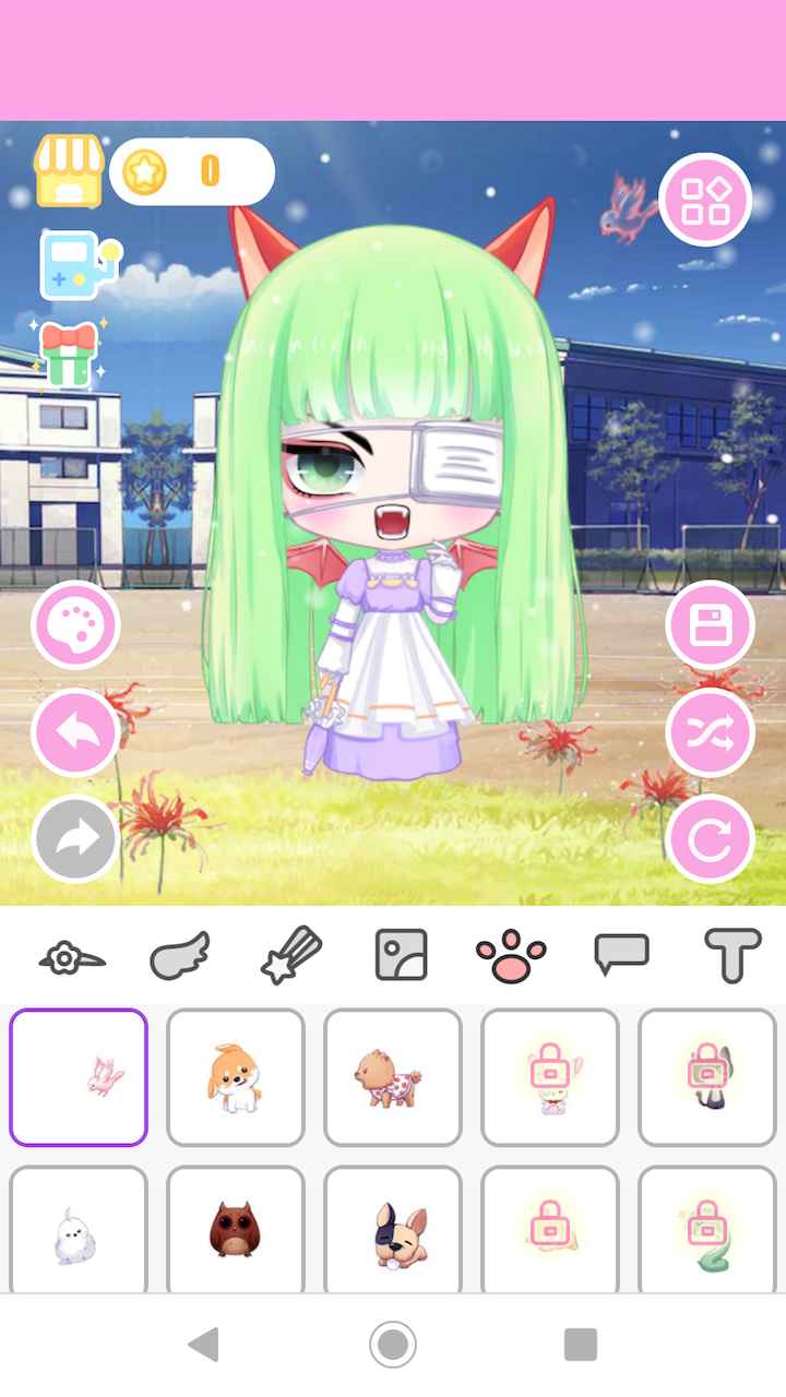 動(dòng)漫女孩裝扮游戲