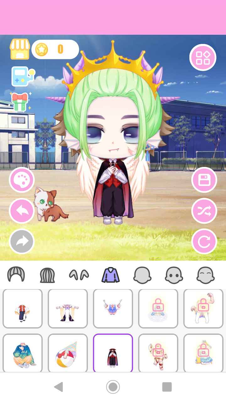 動(dòng)漫女孩裝扮游戲