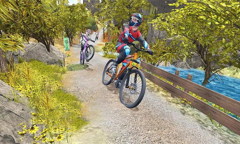 最新版登山自行車模擬游戲