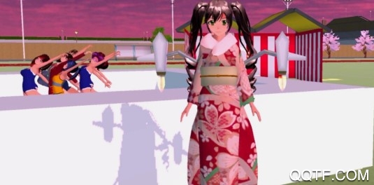 櫻花校園模擬器禮服中文版
