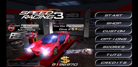 Speed Racing Ultimate 3 Free終極極速賽車3無限金幣版