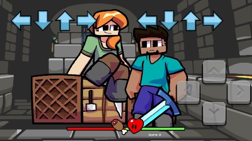 周五夜放克我的世界版本