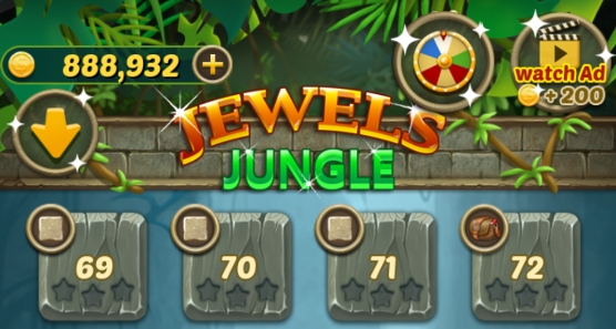 寶石密林消除大量金幣版 寶石密林消除大量金幣版