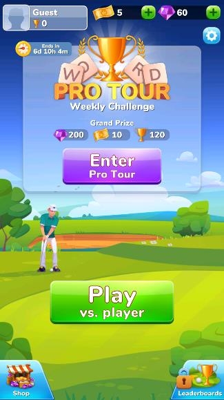 單詞高爾夫游戲(Word Golf)