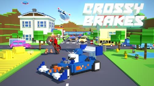 像素賽車粉碎游戲(Crossy Brakes)