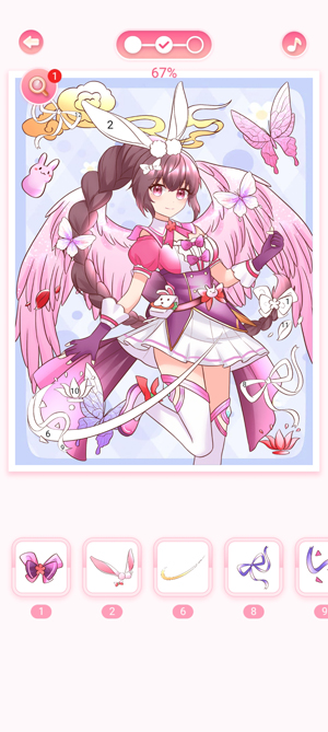 萌圖貼貼涂色游戲最新版