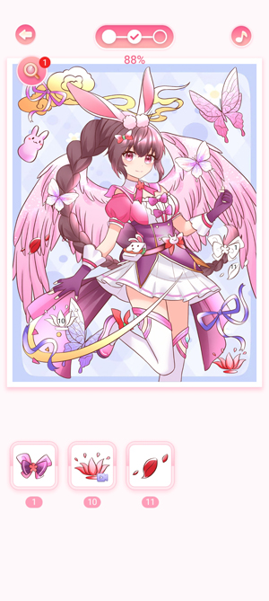 萌圖貼貼涂色游戲最新版