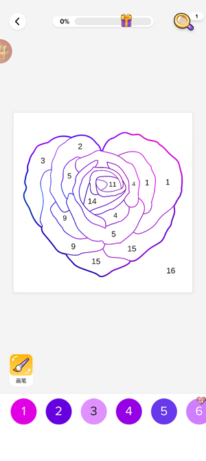 泡泡數(shù)字填色官方版 泡泡數(shù)字填色官方版