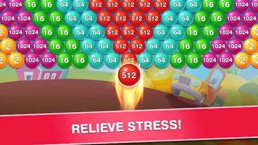 泡泡射擊2048球最新版(Bubble Shooter 2048 Ball)