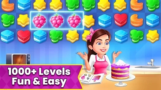 蛋糕爆炸三消游戲官方版(Cake Blast)