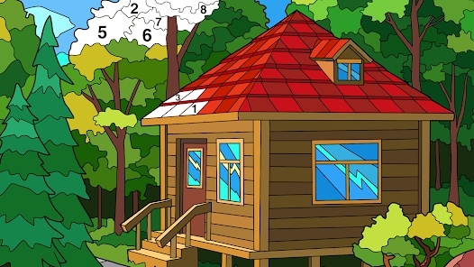 涂色書按數(shù)字涂色最新版(Coloring Book)
