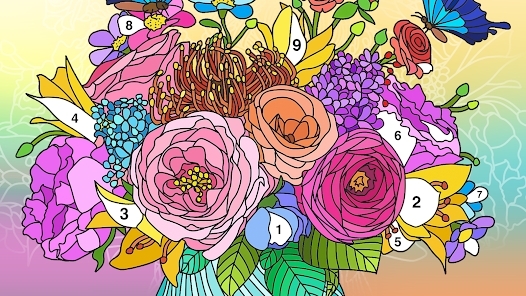 涂色書按數(shù)字涂色最新版(Coloring Book)