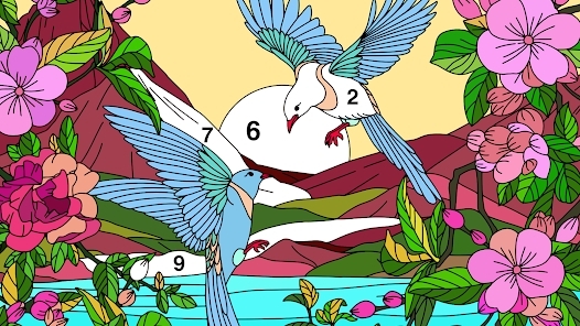 涂色書按數(shù)字涂色最新版(Coloring Book)