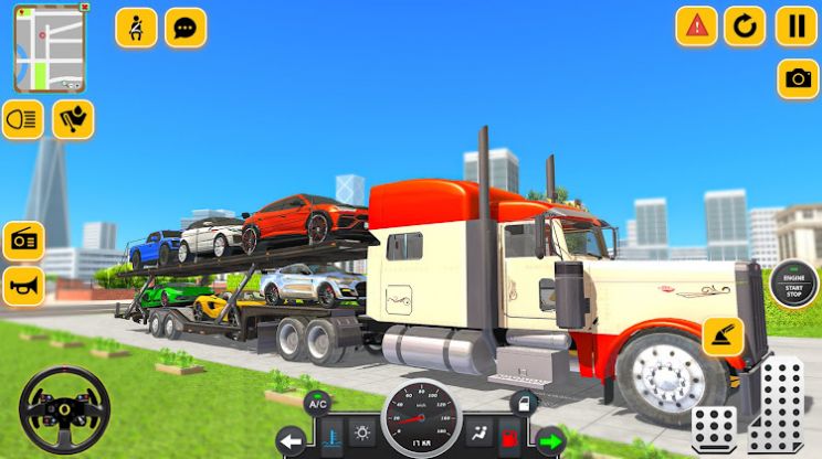 卡車運(yùn)輸3D游戲