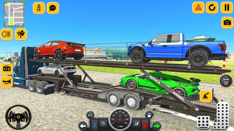 卡車運(yùn)輸3D游戲