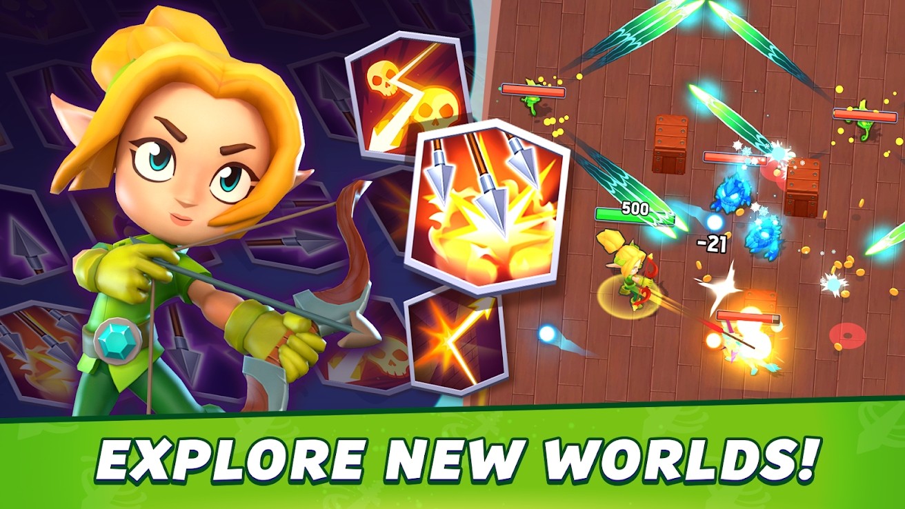 Hero Rush Adventure：神秘火柴村官方版