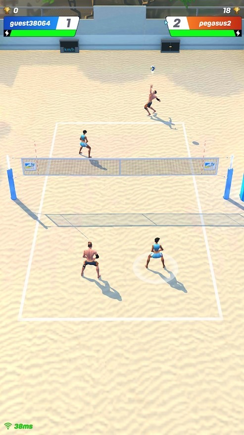 《Volley Clash凌空沖撞排球游戲更新版》