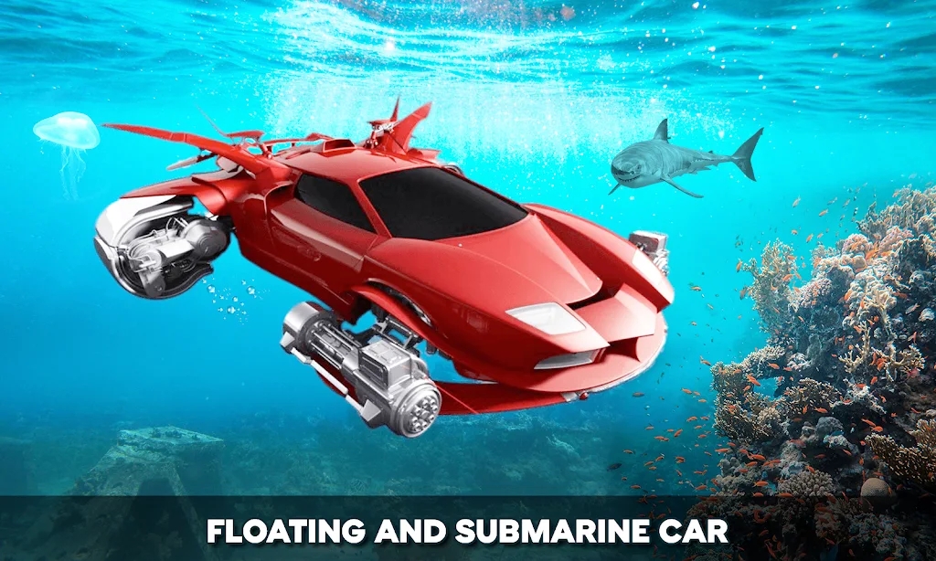 浮動(dòng)水下汽車模擬器