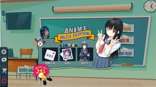 壞女孩高中模擬器金幣版