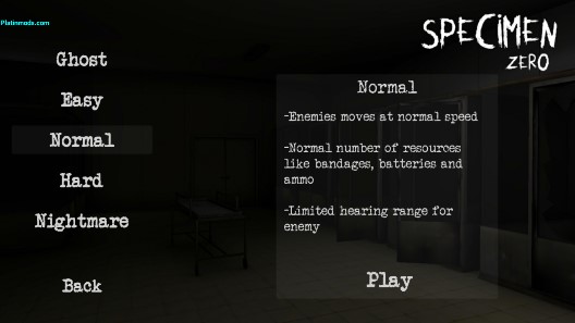 Specimen Zero 內(nèi)置菜單版