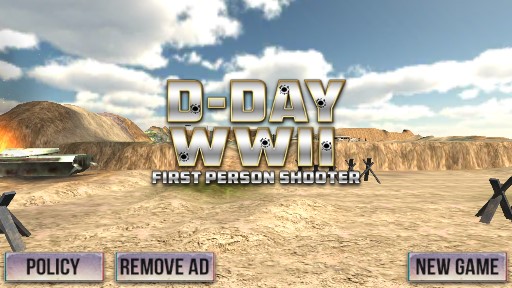 WW2 D-Day Battle 1944 Official Shooting Game