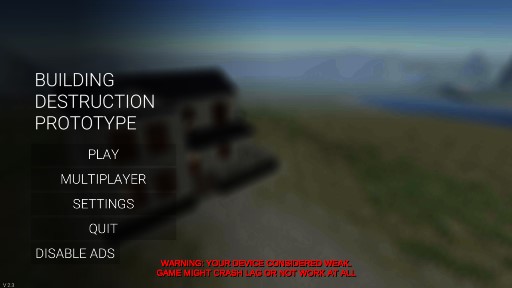 Voxel Destruction Prototype 建筑破壞模擬器