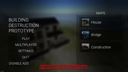 Voxel Destruction Prototype 建筑破壞模擬器