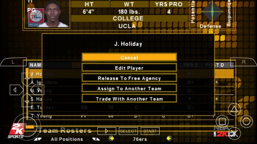 NBA 2K13 PSP手機版