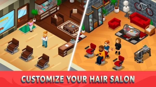 Idle Barber Shop Tycoon 無限鈔票版