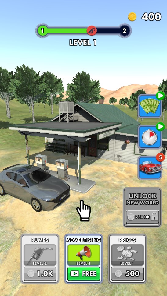 Idle Gas Station：放置加油站安卓版