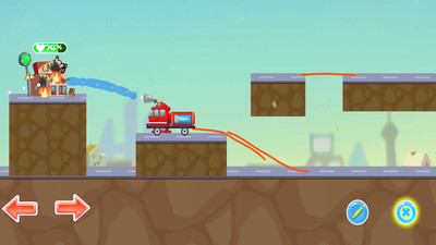 物理消防車：畫線冒險
