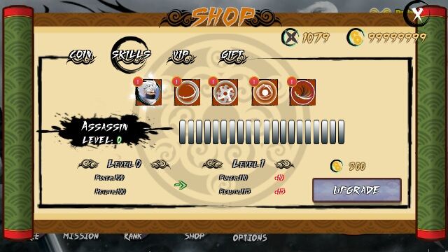 Ninja Assassin忍者刺客金幣版