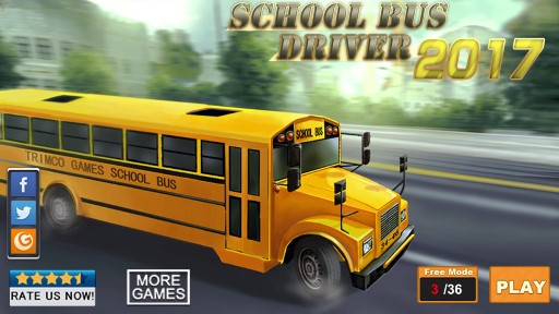 《School Bus Driver 2017無限鈔票版》